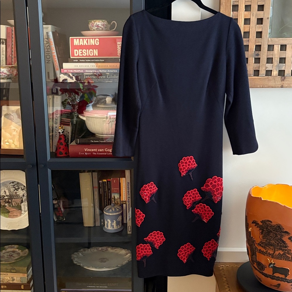 TORY BURCH Wool Beaded Sequin dress “Etta” Small